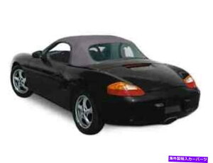 y |VF{NX^[1997-2002Ro[`u\tggbvAvX`bNDF Porsche Boxster 1997-2002 Replacement Convertible Soft Top, Plastic Window Gray