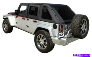 �y �����p�[�W109835�t���[�����X�\�t�g�g�b�v�L�b�g�Z�C���N���X�t�B�b�g07-18�����O���[�iJK�j Rampage 109835 Frameless Soft Top Kit Sailcloth Fits 07-18 Wrangler (JK)