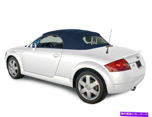 �y Audi TT 2000-06�R���o�[�`�u���\�t�g�g�b�vw/�K���X���ATwillfast RPC Cloth�ABlue Audi TT 2000-06 Convertible Soft Top w/ Glass Window, Twillfast RPC Cloth, Blue�y���s�A���i�z