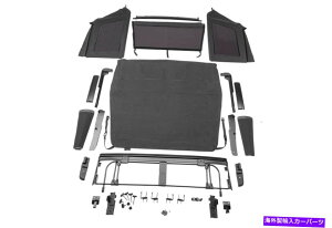 �y ���ȃ��b�W13862.35�{�C�W���[�g�b�v�t�B�b�g18-21�����O���[�iJL�j Rugged Ridge 13862.35 Voyager Top Fits 18-21 Wrangler (JL)�y���s�A���i�z