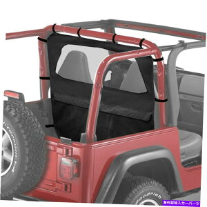 y Jeep Wrangler 1997-2002 Bestop 80030-15 WindjammerubNfjAEBhE For Jeep Wrangler 1997-2002 Bestop 80030-15 Windjammer Black Denim Rear Window