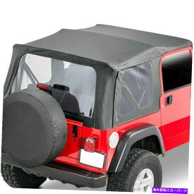 幌 Jeep Wrangler 1997-2006 Trailfx jtoe003ブラックダイヤモンド交換ソフトトップ For Jeep Wrangler 1997-2006 TrailFX JTOE003 Black Diamond Replacement Soft Top【並行輸入品】