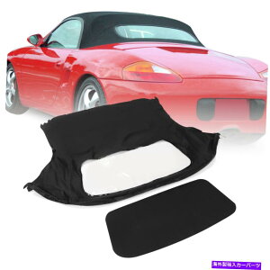 �y �|���V�F�{�N�X�^�[�R���o�[�`�u��1997-2002�\�t�g�g�b�v�̌����ƃv���X�`�b�N�� For Porsche Boxster Convertible 1997-2002 Soft Top Replacement & Plastic window