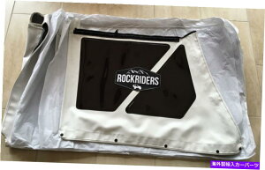 �y 1986-1994 Suzuki Samurai�̌����_�炩���g�b�v�ƃW�b�v�A�E�g�F�̑��� 1986-1994 Suzuki Samurai Replacement Soft Top with Zip Out Tinted Windows WHITE