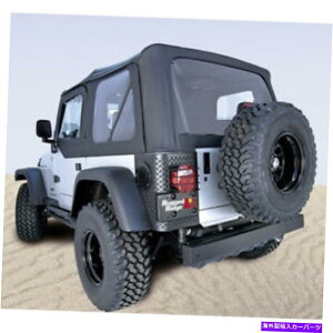 �y �W�[�v�����O���[TJ 2003-2006�u���b�N�_�C�������h�g�b�v�X�_�炩���h�A�X�L�� Fits Jeep Wrangler TJ 2003-2006 Black Diamond Tops Soft with Doors Skins�y���s�A���i�z