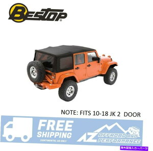 �y Bestop oex 10-18 Jeep Wrangler JK 2�h�A�t��10-18�̃g�b�v���������Ă��������n�[�h�E�F�A Bestop OEX Replace A Top For 10-18 Jeep Wrangler JK 2 Door w/ OEM Hardware�y���s�A���i�z