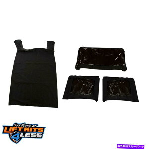 �y ���ȃ��b�W13772.35�u���b�N�_�C�������h�����^�i�\�t�g�g�b�v2010-2018 Jeep4dr JK Rugged Ridge 13772.35 Black Diamond Montana Soft Top for 2010-2018 Jeep 4Dr JK