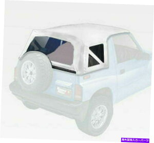 y 88-94XYL̑_/WIgbJ[p̊ȃbWXHD S-TOPzCgfj Rugged Ridge XHD S-Top White Denim for 88-94 Suzuki Sidekicks/Geo Trackers
