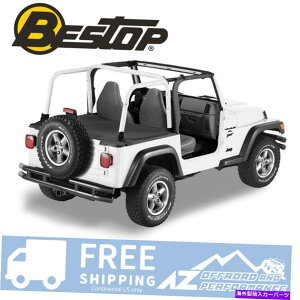 y '04 -'06 Jeep Wrangler UnlimitedLJBestop_X^[fbLJo[in[hgbvtj Bestop Duster Deck Cover For '04-'06 Jeep Wrangler Unlimited LJ ( w/ Hard Top)