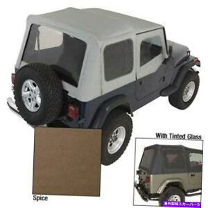�y ���ȃ��b�W13702.37�t�@�u���b�N�����g�b�v�t�B�b�g88-95�����O���[�iYJ�j Rugged Ridge 13702.37 Fabric Replacement Top Fits 88-95 Wrangler (YJ)�y���s�A���i�z