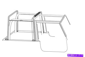 �y Rampage 69999�\�t�g�g�b�v�����n�[�h�E�F�A���܂ށB�����\�ȃX�v���b�_�[�o�[ Rampage 69999 Soft Top Replacement Hardware Incl. Adjustable Spreader Bar�y���s�A���i�z