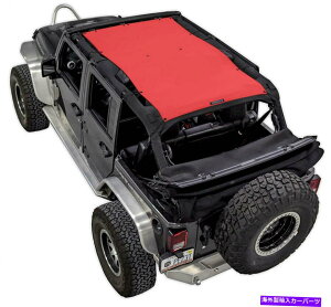 y W[vO[bVVF[hgbvTVF[hUVیANZT[USA MADE Jeep Wrangler Mesh Shade Top Sunshade UV Protection Accessory USA Made