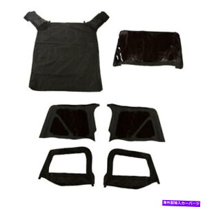 y W[vO[TJƃhAXLgbvX_炩hAXL13758.35 Fits Jeep Wrangler TJ With Door Skins Tops Soft with Doors Skins 13758.35