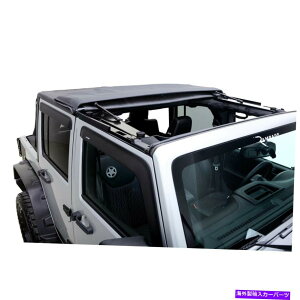 �y �����p�[�W139835�g���C���r���[�t���[�����X�\�t�g�g�b�v�t�B�b�g07-18�����O���[�iJK�j Rampage 139835 Trailview Frameless Soft Top Fits 07-18 Wrangler (JK)
