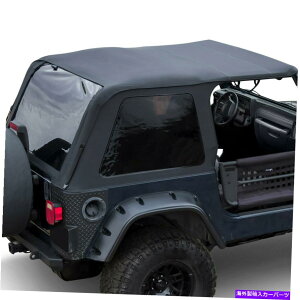 �y Jeep Wrangler 1997-2006 Rampage 106535�u���b�N�_�C�������h�t���[�����X�\�t�g�g�b�v�L�b�g For Jeep Wrangler 1997-2006 Rampage 106535 Black Diamond Frameless Soft Top Kit