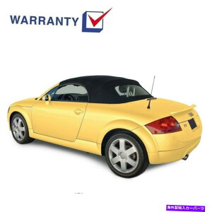 y AEfBTT 2000-2006Ro[`u\tggbvKXƍXeCt@[XgNX Audi TT 2000-2006 Convertible Soft Top With Glass Window Black Stayfast Cloth