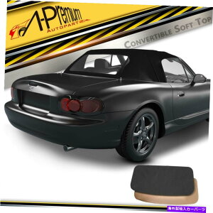 �y Mazda Miata�̂��߂̓]���\�ȃ\�t�g�g�b�vW/�v���X�`�b�N���A�E�B���h�E1990-2005 MA011332 Convertible Soft Top w/ Plastic Rear Window for Mazda Miata 1990-2005 MA011332�y���s�A���i�z