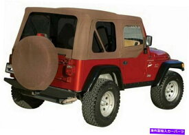 幌 Rampage 1997-2006 Jeep Wrangler（TJ）OEMの交換トップ-Khaki -99536 Rampage 1997-2006 Jeep Wrangler(TJ) OEM Replacement Top - Khaki - 99536