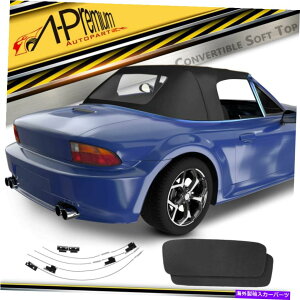 y BMW Z3 1996-2002 E36Ro[`û߂̃vX`bNEBhERo[`u\tggbv Convertible Soft Top with Plastic Window for BMW Z3 1996-2002 E36 Convertible