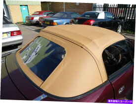 幌 Mazda MX5 MK1 Miata Eunos -Tan Vinyl Soft Top Car Hood With Plastic Zip Window Mazda MX5 MK1 Miata Eunos - Tan Vinyl Soft Top Car Hood With Plastic Zip Window