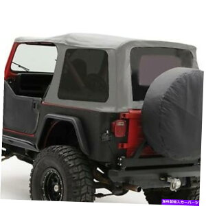 y SMITTYBILT 9870211 87-95O[YJp̃eBgEBhEw/eBgEBhE_炩gbv Smittybilt 9870211 Replacement Soft Top w/ Tinted Windows for 87-95 Wrangler YJ