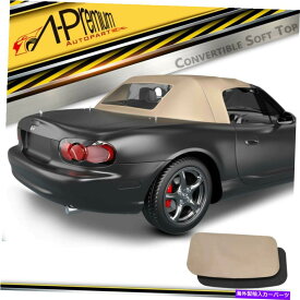 幌 マツダmiataのためのコンバーチブルソフトトップw/プラスチックリアウィンドウ1990-2005コンバーチブル Convertible Soft Top w/Plastic Rear Window for Mazda Miata 1990-2005 Convertible