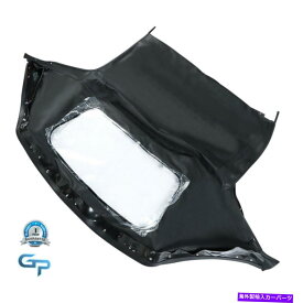 幌 1990-2000-2005 MIATA（黒） Plastic Window Convertible Soft Top Fit For 1990-2000-2005 Miata (Black）