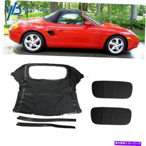 y |VF{NX^[986 1997-2002̂߂̃Ro[`u\tggbvw/vX`bN Convertible Soft Top w/Plastic Window Replace For Porsche Boxster 986 1997-2002