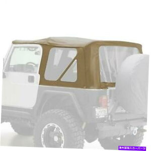 �y SMITTYBILT 9970217 97-06�����O���[TJ�p�̃e�B���g�E�B���h�Ew/�e�B���g�E�B���h�Ew/ window Smittybilt 9970217 Replacement Soft Top w/ Tinted Windows for 97-06 Wrangler TJ�y���s�A���i�z