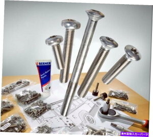 y h[o[fBtF_[NAS 90Zg\tggbvXeXn[hEFA{gLbgOς̂ Land Rover Defender NAS 90 ST Soft Top Stainless Hardware Bolt Kit EXTERIOR ONLY