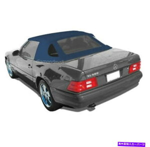 y ZfXR129 SLRo[`u\tggbv1990-2002u[hCcOEMLoXNX Mercedes R129 SL Convertible Soft Top 1990-2002 BLUE GERMAN OEM Canvas Cloth