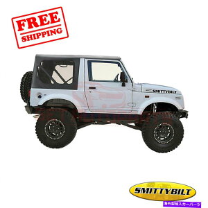 �y Smittybilt�\�t�g�g�b�v�u���b�N�_�C�������hsuzuki smurai 86-94�̂��߂̃u���b�N�_�C�������h Smittybilt Soft Top Black Diamond Black Diamond for Suzuki Samurai 86-94�y���s�A���i�z