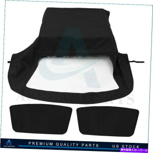 �y 1994-1999 BMW E36 318i 323i 325i 328i�R���o�[�`�u���\�t�g�g�b�vW/�E�B���h�E�u���b�N For 1994-1999 BMW E36 318i 323i 325i 328i Convertible Soft Top w/ Window Black