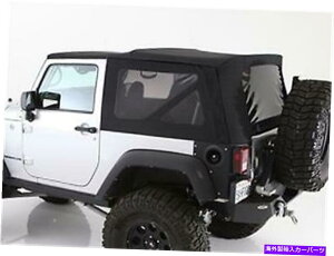�y 07-09�����O���[�̂��߂�Smittybilt�v���~�A�������\�t�g�g�b�v�t���\�t�g�g�b�v Smittybilt Premium Replacement Soft Top w/ Tinted Windows for 07-09 Wrangler�y���s�A���i�z