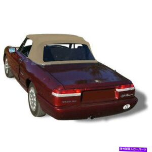y At@IXpC_[Ɛx[XRo[`u\tggbv^XeCt@[XgNX Alfa Romeo Spider Graduate Veloce Convertible Soft Top TAN Stayfast Cloth