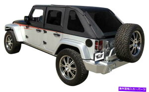 �y Rampage 109835�t���[�����X�\�t�g�g�b�v�L�b�g�A�Z�[���N���X Rampage 109835 Frameless Soft Top Kit, Sailcloth
