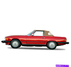 y ZfXR107 560SL 380SL 450SLRo[`u\tggbv1972-1989^XeCt@[Xg Mercedes R107 560SL 380SL 450SL Convertible Soft Top 1972-1989 TAN STAYFAST