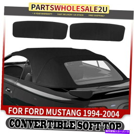 幌 Ford Mustang 1994-2003 2004 Saddleのプラスチック窓付きコンバーチブルソフトトップ Convertible Soft Top with Plastic Window for Ford Mustang 1994-2003 2004 Saddle