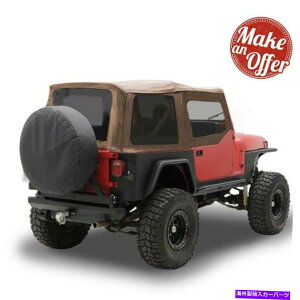�y 1988�N����1995�N�̃W�[�v�����O���[YJ��Smittybilt�̌����\�t�g�g�b�v�ƃn�[�t�h�A�X�L�� Smittybilt Replacement Soft Top & Half Door Skins for 1988-1995 Jeep Wrangler YJ