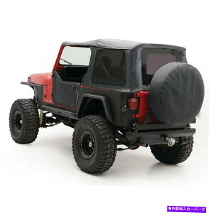 y Smittybilt\tggbv-OEMtOEM - fjubN Smittybilt Soft Top - Oem Replacement W/Tinted Windows - Denim Black