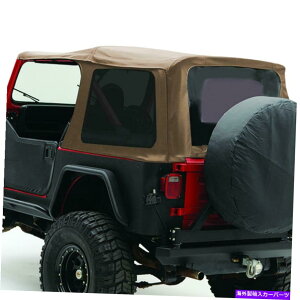 �y �\�t�g�g�b�v87-95�����O���[YJ OEM�̌����pW/�e�B���g�E�B���h�E�X�p�C�XSmittybilt Soft Top 87-95 Wrangler YJ OEM Replacement W/Tinted Windows Spice Smittybilt�y���s�A���i�z