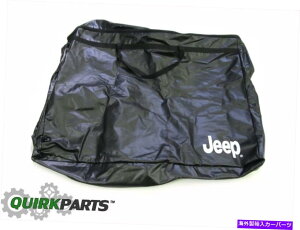 y 07-18W[vO[JK\tggbvn[thA㕔Xg[WL[obO[p 07-18 JEEP WRANGLER JK SOFT TOP HALF DOOR UPPER WINDOW STORAGE CARRY BAG MOPAR