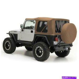 �y �W�[�v�����O���[��smittybilt�\�t�g�g�b�vTJ 97-06�����p���F�E�B���h�E9970217 Smittybilt Soft Top for Jeep Wrangler TJ 97-06 Replacement Tinted window 9970217�y���s�A���i�z