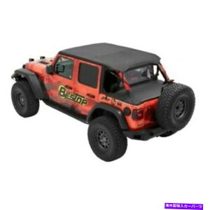 �y Bestop 52608-35�\�t�g�g�b�v�T�t�@���w�b�_�[�r�L�j�g�b�v�p�[�g�u���b�N�_�C�������h�̃W�[�v Bestop 52608-35 Soft Top Safari Header Bikini Top Partial Black Diamond For Jeep�y���s�A���i�z