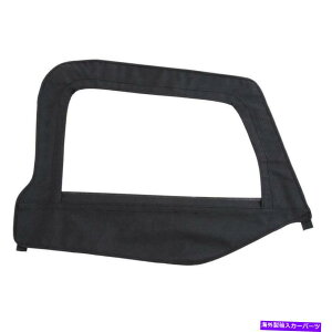 �y Smittybilt�\�t�g�g�b�v - �h�A�X�L���t���h�A�X�L�� - ����ȑ� - �u���b�N�_�C�������h Smittybilt Soft Top - Door Skin W/ Frame - Passenger Side - Black Diamond�y���s�A���i�z