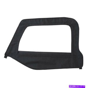 �y smittybilt�\�t�g�g�b�v - �h�A�X�L���t���h�A - �h���C�o�[�� - �u���b�N�_�C�������h Smittybilt Soft Top - Door Skin W/ Frame - Driver Side - Black Diamond�y���s�A���i�z