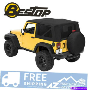 y Bestop Sailcloth 11-18 Jeep Wrangler JK 2DR Tint Windows Black̃gbv Bestop Sailcloth Replace A Top For 11-18 Jeep Wrangler JK 2DR Tint Windows Black