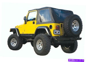 �y �����p�[�W109535�t���[�����X�\�t�g�g�b�v�L�b�g��97-06�����O���[�iTJ�j�ɓK�����܂� Rampage 109535 Frameless Soft Top Kit Fits 97-06 Wrangler (TJ)