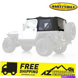 �y 1997�N����2006�N�̃W�[�v�����O���[TJ�̂��߂�smittybilt�̌����\�t�g�g�b�v Smittybilt Replacement Soft Top w/ Tinted Windows For 1997-2006 Jeep Wrangler TJ�y���s�A���i�z