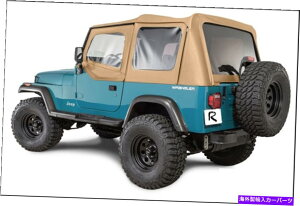�y smittybilt�̌����p�\�t�g�g�b�v�F�t����88-95�W�[�v�����O���[YJ�X�p�C�X Smittybilt Replacement Soft Top With Tinted Window 88-95 Jeep Wrangler YJ Spice�y���s�A���i�z